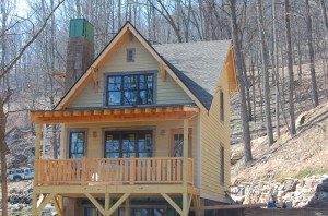 Exterior View | Green Home | WNC