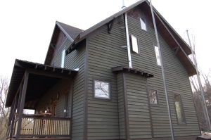 Side View | Green Home | Asheville NC