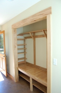 Mud Room | Jade Mountain Builders | WNC
