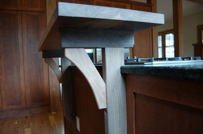 Detail of Serving Counter | Green Home | WNC