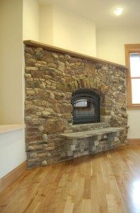Fireplace | Stonework | Green Home
