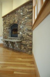 Fireplace | Stonework | Green Home